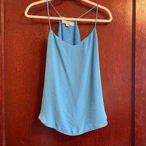 LOFT Blue Spaghetti Strap Top